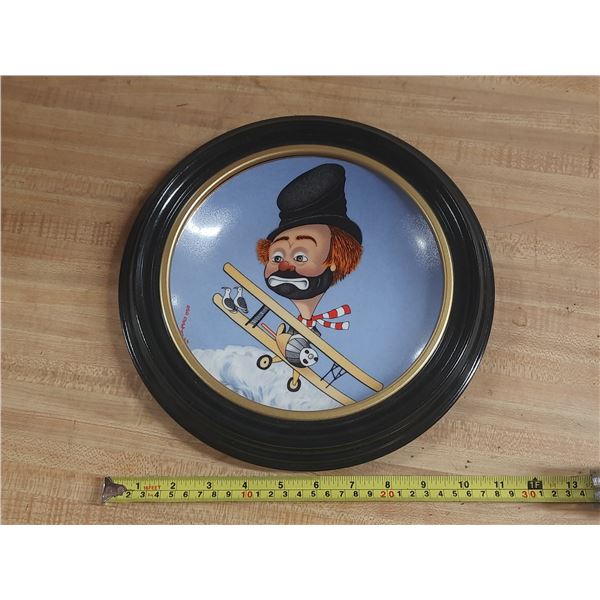 Vintage Red Skelton Collector Plate.