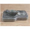Image 2 : Vintage Stone Ashtray Featuring a Curved Sculpture Reminiscent of Inuit Art.