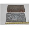 Image 2 : Alberta Commercial and Alberta Wild Rose License Plates.