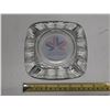 Image 2 : Vintage 1978 Commonwealth Games Edmonton Clear Glass Souvenir Ashtray.