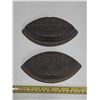 Image 1 : (2) Vintage Asbestos Sad Irons.