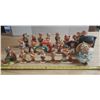 Image 1 : Collection of Vintage Goebel Hummel porcelain figurines made in German.