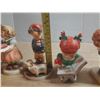 Image 6 : Collection of Vintage Goebel Hummel porcelain figurines made in German.