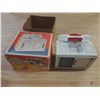 Image 1 : Vintage 1950s MFZ metal tin toy kitchen sink from Germany with original box.