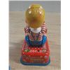 Image 3 : Vintage 1950s Yonezawa tin litho battery-operated "Bubble Blowing Boy" toy made in Japan. (Untested)