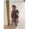 Image 2 : Vintage TPS Japan "Gay 90's" tin wind-up toy featuring a cyclist on a bicycle. (Untested)