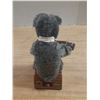 Image 4 : Vintage 1950s or 1960s battery-operated bear toy, likely manufactured by Alps in Japan, featuring a 