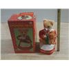 Image 1 : Vintage 1950s Linemar Japan Battery Operated Spanking Bear tin toy with its original box. (Untested)