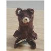 Image 2 : Vintage wind-up plush toy bear holding cymbals, likely manufactured in Japan during the mid-20th cen