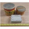Image 1 : Vintage Big Ben Chewing Tobacco Tin, Vintage Vogue Fine Cut Tobacco Tin and Vintage Buckingham Cigar