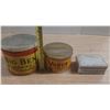 Image 3 : Vintage Big Ben Chewing Tobacco Tin, Vintage Vogue Fine Cut Tobacco Tin and Vintage Buckingham Cigar