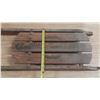 Image 3 : Vintage Canadian Flyer wooden and metal rail sled. (35" X 11" X 3")