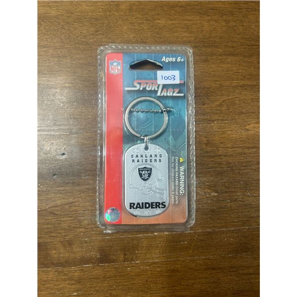 Oakland Raiders Key Tag