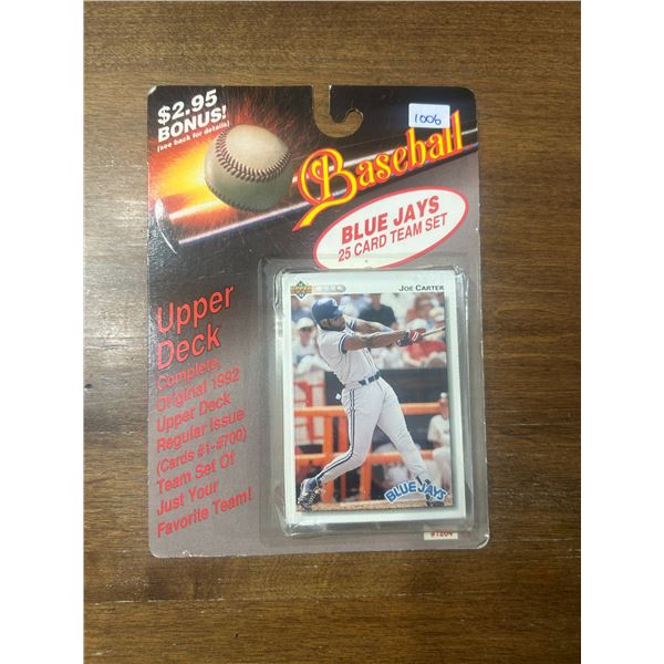 1992 Upper Deck - Toronto Blue Jays Team Set