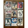 Image 2 : Assorted Rookie Cards - 2 Sheets (18 Hockey Cards)