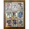 Image 1 : 1980's Edmnonton Oiler Hockey Cards - 1 Sheet (9 Hockey Cards)