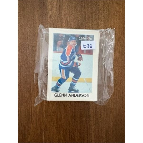 1987 OPC Mini Hockey Card Set