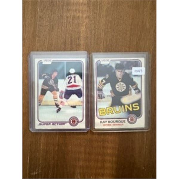 Ray Bourque - 2nd Year Hockey Cards