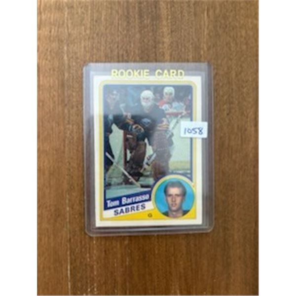 Tom Barrasso - Rookie Card