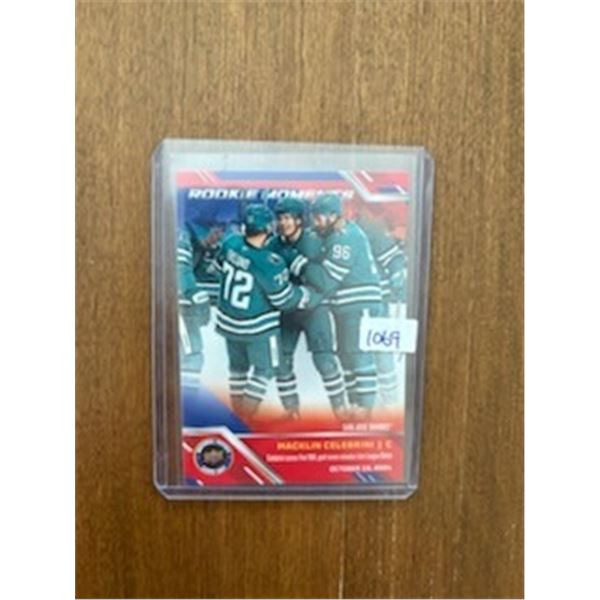 Macklin Celebrini - Rookie Card