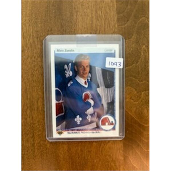 Mats Sundin - Rookie Card