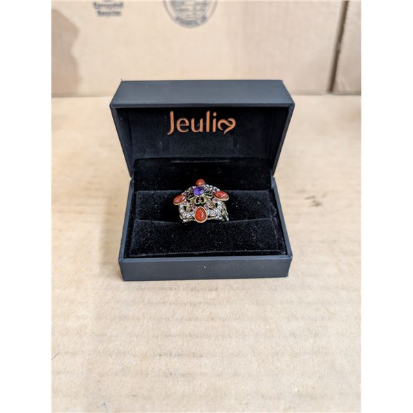Vintage Heidi Daustring Marked CN Ring W/ Box