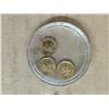 Image 1 : (3) Unverified Gold Miniature Mexico Coins