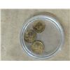 Image 2 : (3) Unverified Gold Miniature Mexico Coins