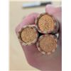 Image 4 : 3 Rolls of Pennies 1990s, Foreign Coins, And Canadian Dime Book