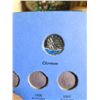 Image 7 : 3 Rolls of Pennies 1990s, Foreign Coins, And Canadian Dime Book