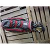 Image 1 : Super S Golf Club Bag w/ Drivers and Clubs and etc.