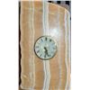 Image 1 : Heavy Rock Clock Decor by Clock Movement 12"H