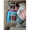 Image 4 : Box of Vintage Doll House Furniture As Shown