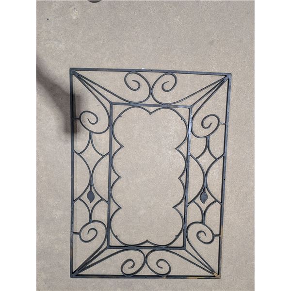 Metal garden Frame Décor 37x27"