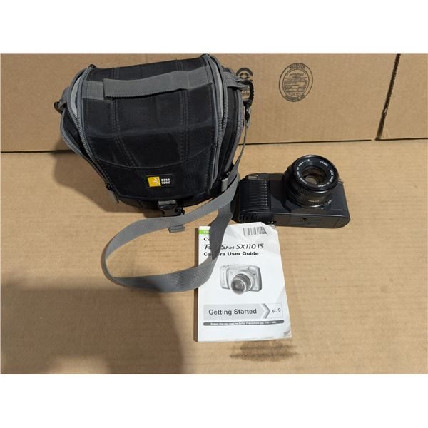 Canon T50 Camera w/ Carry Bag and Powers hot Guide Camera (Different instructions of a different cam