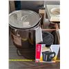Image 2 : Lot of various kitchenware- toaster, kettle, muffin tray
