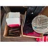 Image 2 : Lot of misc items- bird feeders