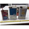 Image 2 : Various oil tins