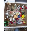 Image 1 : Lot of vintage salt and pepper shakers and bell collection