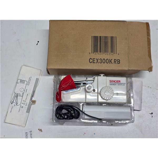 Singer hand stitcher