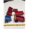 Image 2 : Tonka and ERTL toys- trailers and truck