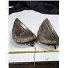 Image 3 : 2 vintage ford headlights- 1 has a crack