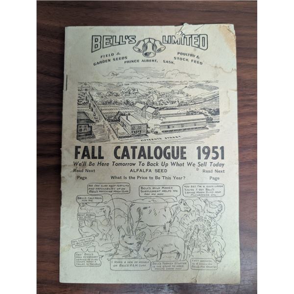 Vintage 1951 Fall Catalogue Prince Albert Garden/Poultry
