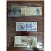 Image 1 : (4) Vintage Bills (Bills from Brazil, Poccnn, Indonesia, and 10 Dieci)