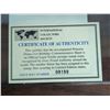Image 5 : (2) Vintage International Collectors Society Certificates of Authenticity (Princess Diana)