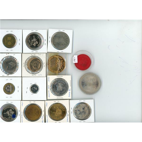 Lot of Foreign Coins, Tokens, Special Coins, and etc.