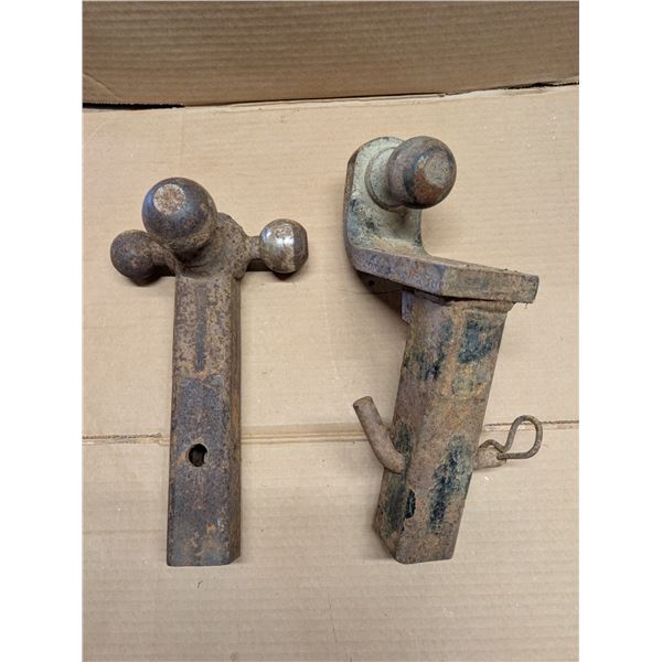 (2) Older Trailer Hitches