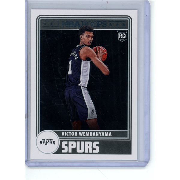 Wembanyama 2023-24 nba Hoops Rookie Card #298