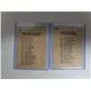 Image 2 : (2) Boston Bruins/New York Rangers team cards 1974-1975