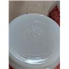 Image 3 : (3) Vintage Pyrex Glass Bowls and Cup and (1) Other Marked Blue Glass